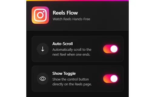 Reels Flow: Auto Scroll Instagram Reels Tanpa Sentuh Terbaru - Screenshot 1