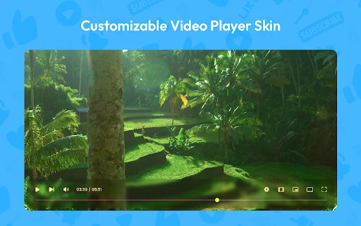 Custom Video Player for YouTube: Tonton Tanpa Iklan & Keren - Screenshot 3