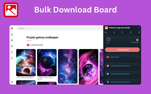 Pinterest Images Downloader: Unduh Foto & Video Pinterest Cepat - Screenshot 3