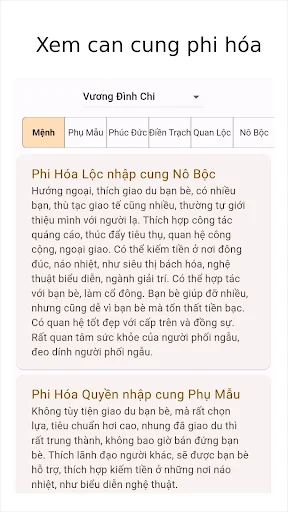 Download Lập Lá Số Tử Vi Terbaru – Kelola Horoskop & Astrologi - Screenshot 24