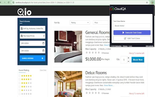 Download CloudQA Terbaru – Otomatisasi Tes Browser Tanpa Coding - Screenshot 3