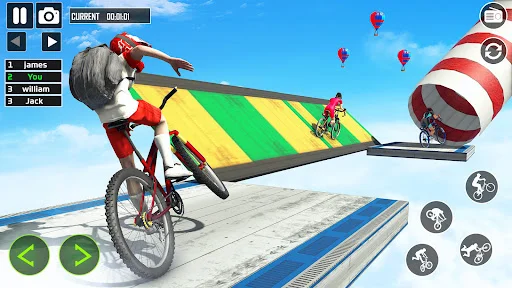 Download BMX Bicycle Stunt Cycle Games – Game Sepeda Seru - Screenshot 2