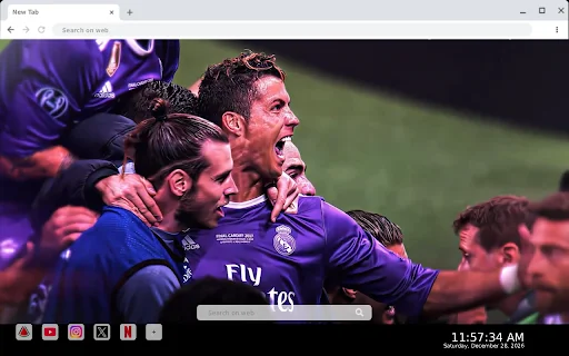 Download Cristiano Ronaldo CR7 Live Wallpaper – Tema HD Baru - Screenshot 3
