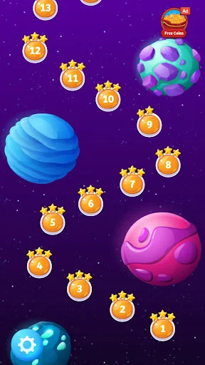 Unduh Space Adventure: Match 3 Quest Terbaru – Petualangan Puzzle - Screenshot 29