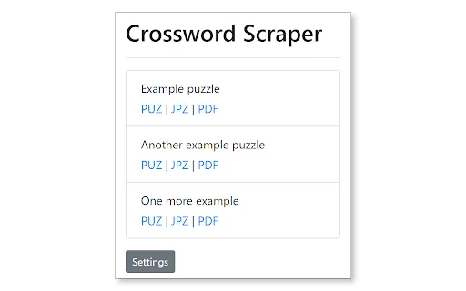 Unduh Crossword Scraper Terbaru – Simpan Teka-Teki Offline Gratis - Screenshot 1
