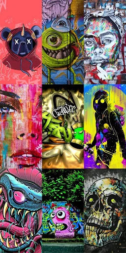 Download Graffiti Wallpaper Terbaru – Seni Jalanan Keren Gratis - Screenshot 18