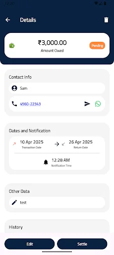 Download LoanLog Terbaru – Kelola Hutang Piutang dengan Mudah - Screenshot 10