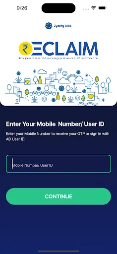 Download E Claim Jyothy Labs Terbaru – Kelola Pengeluaran Praktis - Screenshot 1