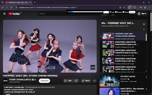 Video Speed Lock: Kontrol Kecepatan Video YouTube & Netflix - Screenshot 1