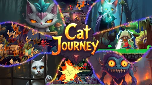 Download Cat Journey: Action Platformer Terbaru – Petualangan Seru - Screenshot 9