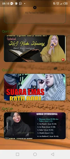 Download Qoriah Putri Internasional Terbaru – Kumpulan Lantunan Merdu - Screenshot 28