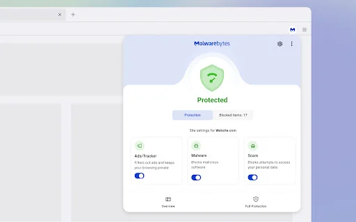 Download Malwarebytes Browser Guard Beta – Browsing Aman & Cepat - Screenshot 1