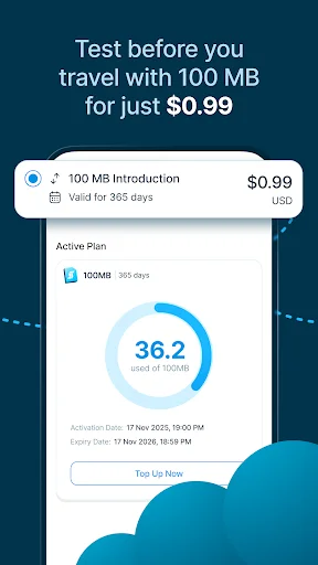 Unduh StaffTraveler eSIM Terbaru – Paket Data Luar Negeri Hemat - Screenshot 4