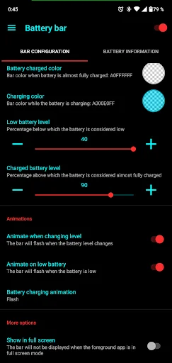 Download Battery Bar Terbaru – Pantau Baterai HP Anda dengan Mudah - Screenshot 9