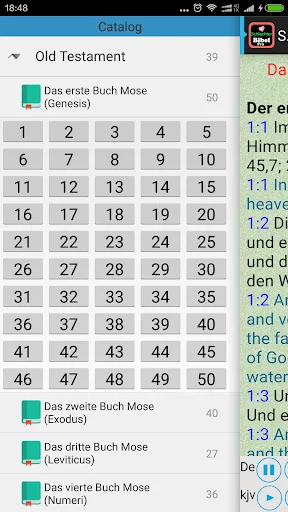 Download Audio German Schlachter Bible Terbaru – Alkitab Jerman - Screenshot 12