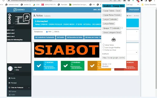 SiaBot – Siaep MA Terbaru: Automasi Tugas Guru Praktis - Screenshot 1