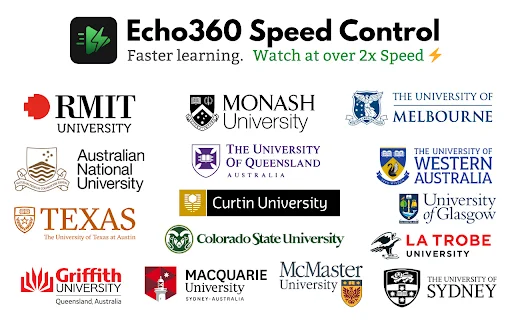 Echo360 Speed Control: Percepat Kuliah Online Hingga 4x Lipat - Screenshot 1