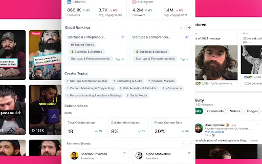 Download Social Network Explorer Terbaru – Analisis Profil Gratis - Screenshot 2