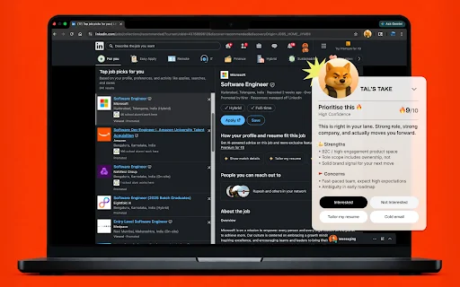 Download TAL Extension – Evaluate Job Opportunities Instantly - Screenshot 1