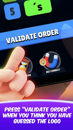 Download Logomania 3 Sort Quiz Words Terbaru – Game Tebak Logo Seru - Screenshot 4