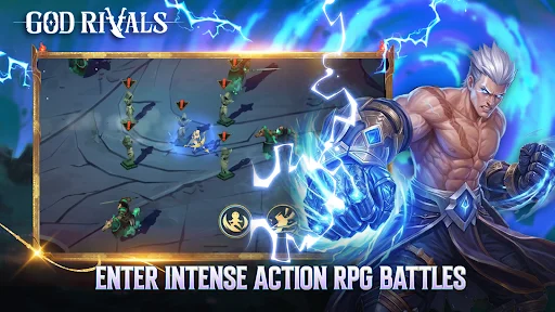 Download God Rivals: RPG Roguelike Terbaru – Aksi Fantasi Gelap - Screenshot 1