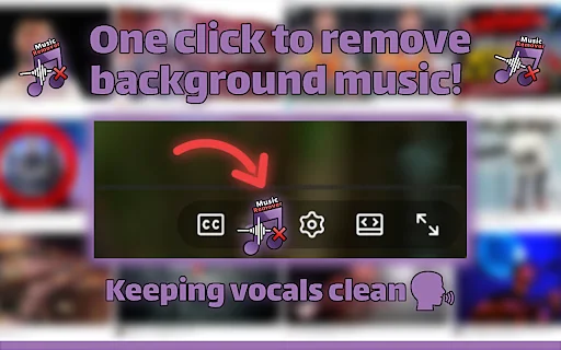 Music Remover – Hilangkan Musik di YouTube dengan Satu Klik - Screenshot 2