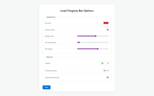 Page Load Bar – Pantau Kecepatan Loading Website Anda - Screenshot 1