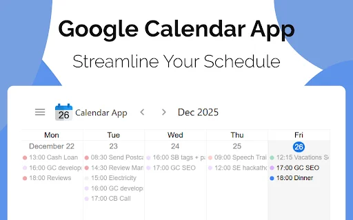 Download Calendar App Terbaru – Akses Google Calendar Desktop - Screenshot 1