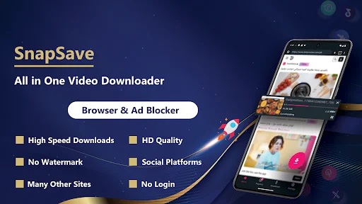 SnapSave: Download Video HD Tanpa Watermark – Cepat & Gratis - Screenshot 1