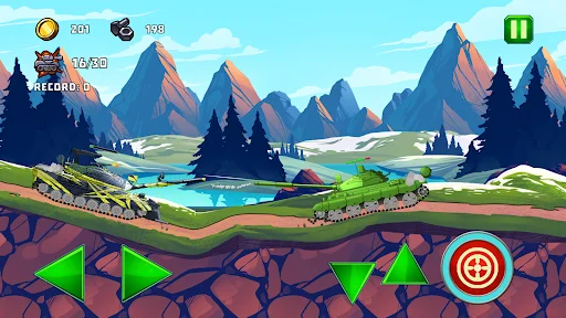 Download Tank Attack 5 | Tanks 2D Terbaru – Game Perang Seru - Screenshot 23