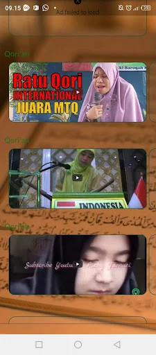 Download Qoriah Putri Internasional Terbaru – Kumpulan Lantunan Merdu - Screenshot 27