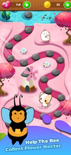 Download Bubble Honey Shooter Terbaru – Game Puzzle Gratis - Screenshot 5