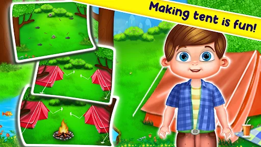 Download School Camping Fun Activity Terbaru – Game Edukasi Seru - Screenshot 4