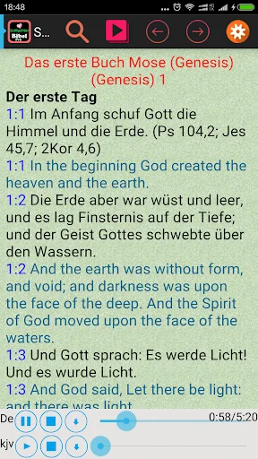 Download Audio German Schlachter Bible Terbaru – Alkitab Jerman - Screenshot 6