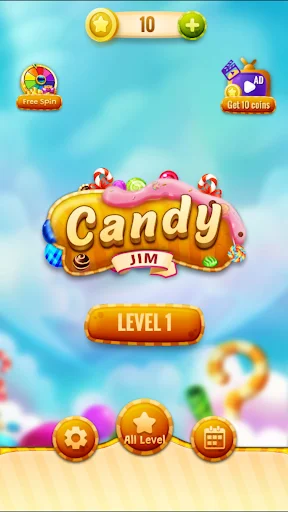 Download Candy Jim: Puzzle Sweet Game Terbaru – Main Offline Gratis - Screenshot 13