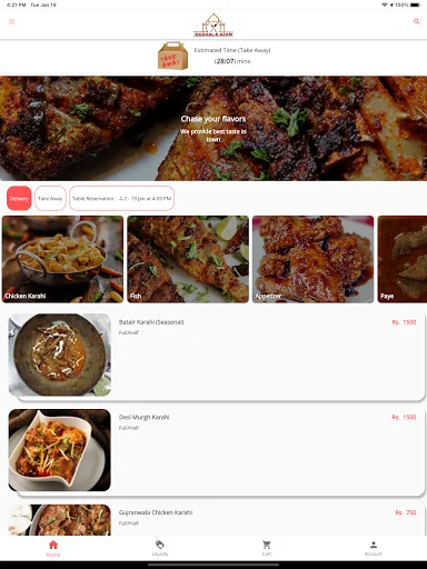 Download Mughal-e-Azam: Food Restaurant Terbaru – Pesan Makanan - Screenshot 11