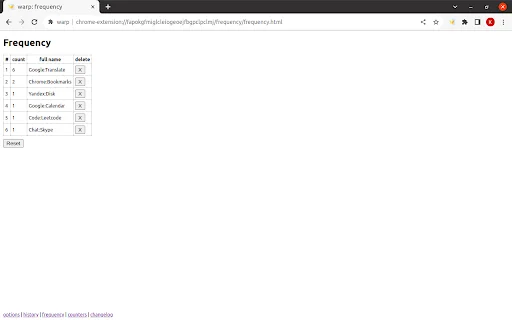 Download Warp Terbaru – Buka Bookmark Chrome Tanpa Mouse - Screenshot 4