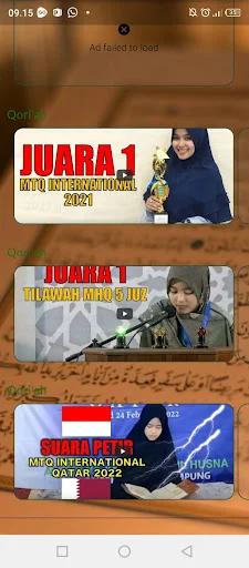 Download Qoriah Putri Internasional Terbaru – Kumpulan Lantunan Merdu - Screenshot 1