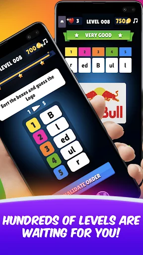 Download Logomania 3 Sort Quiz Words Terbaru – Game Tebak Logo Seru - Screenshot 7