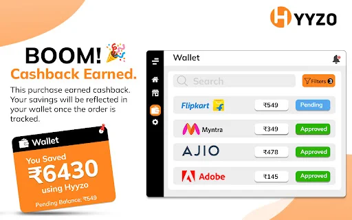 Hyyzo: Dapatkan Cashback Belanja Online Terpercaya & Hemat - Screenshot 3