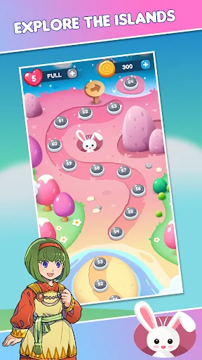 Download Gems Blast – Match Puzzle Terbaru – Game Teka-teki Seru - Screenshot 9