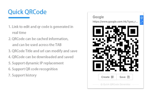 The Quick QR Code: Alat QR Code Terbaik untuk Browser Anda - Screenshot 2