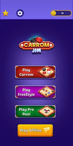 Download Latest Carrom Board Game – Main Carrom Seru Gratis - Screenshot 17
